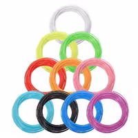 فیلامنت PLA مناسب قلم سه‌ بعدی طول 5 متر (در 12 رنگ متنوع)