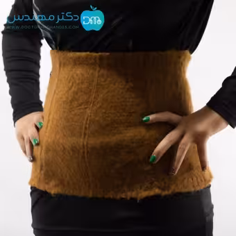 کلیه بند (کمربند) پشم شتری سماطب کد 4032