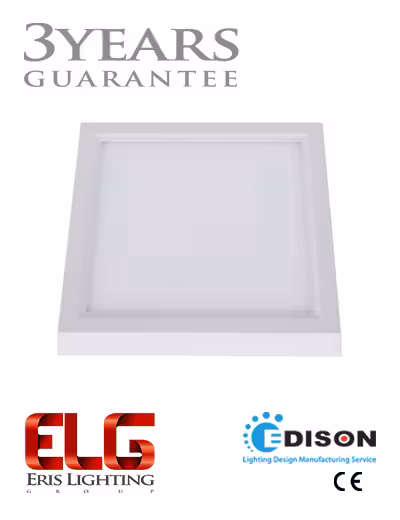 SMD Panel روکار مربعی 24 وات (Surface Panel)