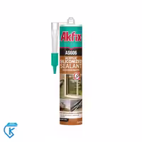 درزگیر اکریلیک سیلیکونی شده AC 606 آکفیکس بسته 24 عددی Akfix