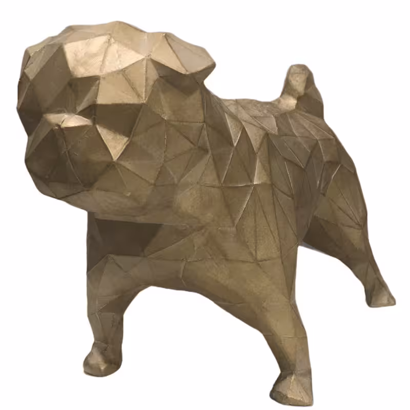 مجسمه سگ گرافیکی