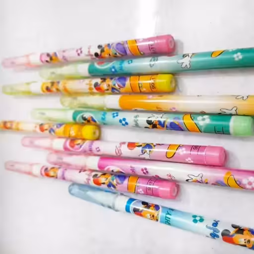 خرید عمده مداد فشنگی چاپدار