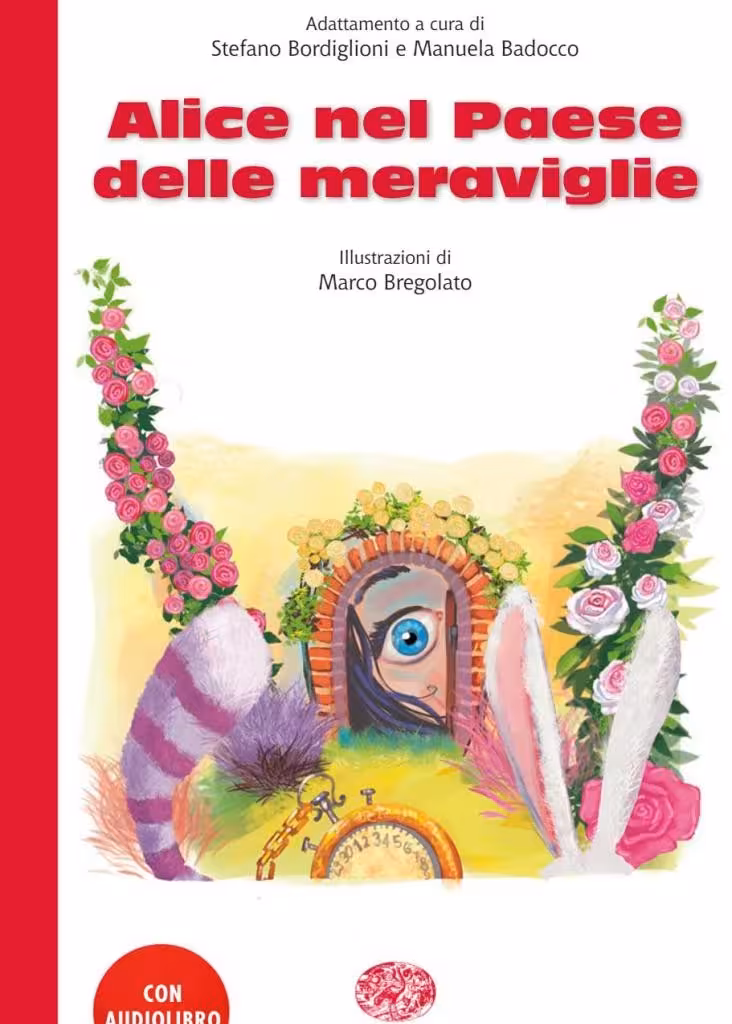 کتاب داستان آلیس در سرزمین عجایب به ایتالیایی Alice Nel Paese Delle Meraviglie