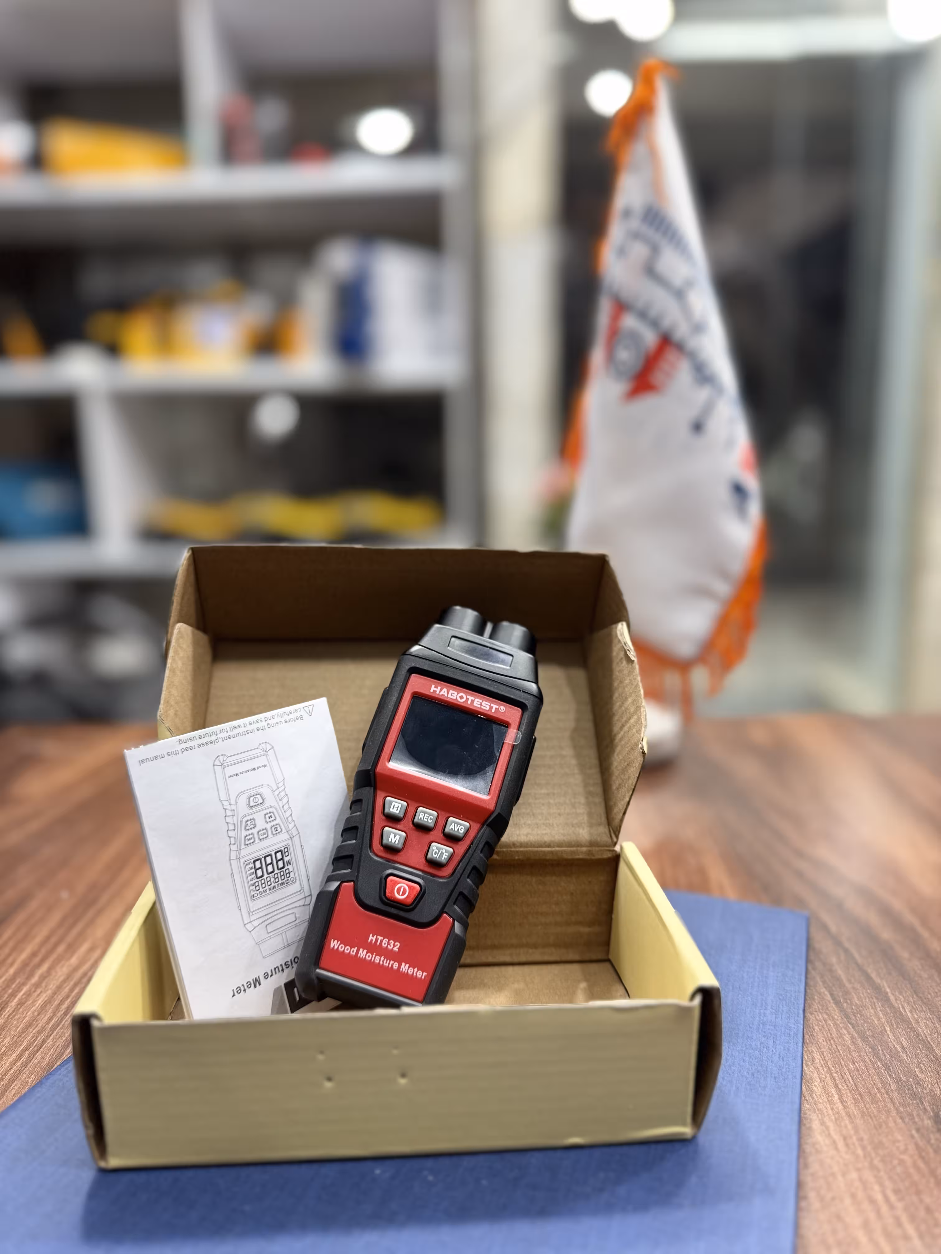 رطوبت سنج چوب و جامدات هابوتست مدل HABOTEST HT-632