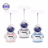 چراغ مطالعه رومیزی فضانورد با قلک و تراش