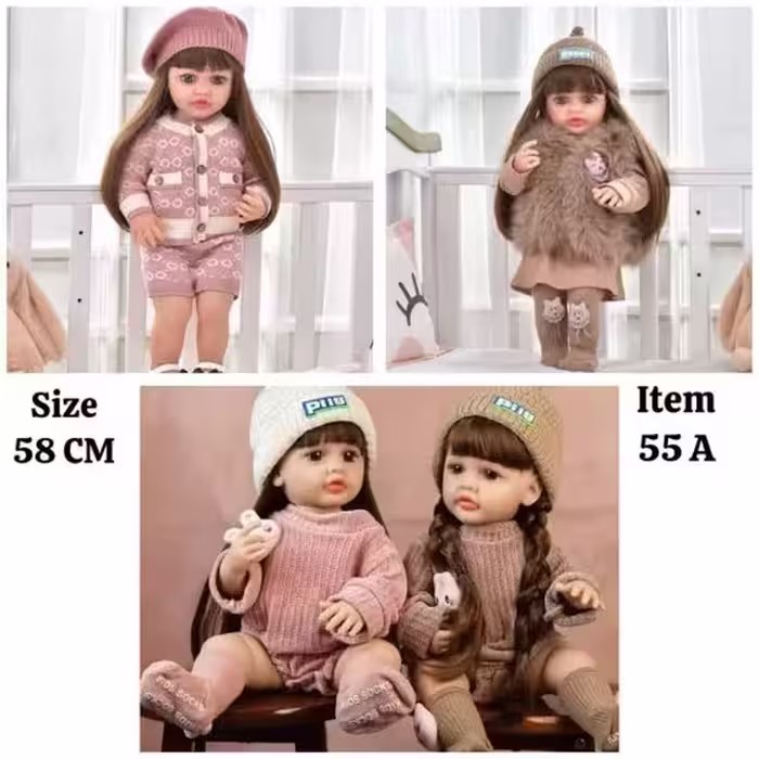 عروسک سیلیکونی اورجینال سنسوری مدل 55A