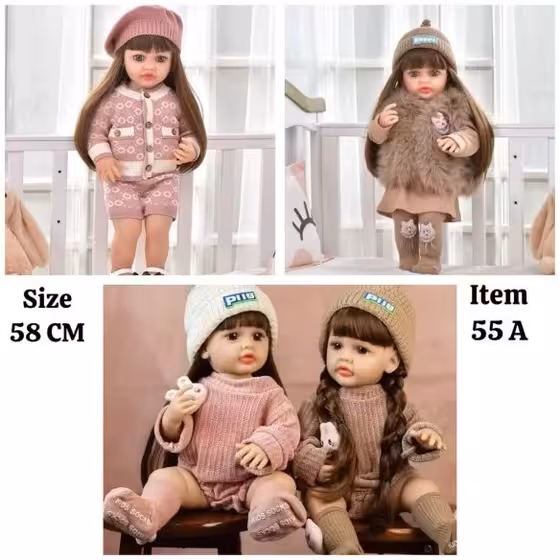 عروسک سیلیکونی اورجینال سنسوری مدل 55A