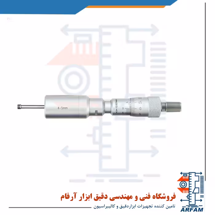 میکرومتر دو فک آسیمتو 6-5 میلی متر داخل سنج مدل 0-10-209