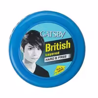 واکس مو گتسبی Gatsby آبی مدل British ظرفیت 75 میلی لیتر