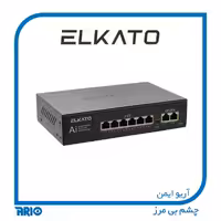سوییچ شبکه 6 پورت الکاتو EL-1SB0620BP-75W