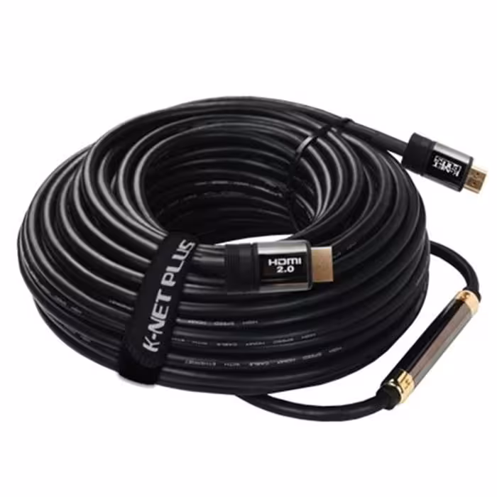 کابل HDMI 2.0 کی نت پلاس مدل KP-HC158 به طول 40 متر