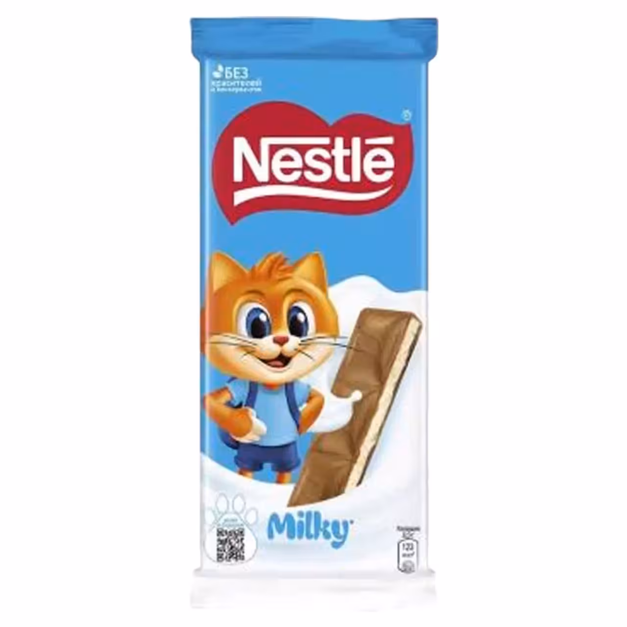 شکلات تخته ای نستله با مغز کرم شیری – 90 گرم