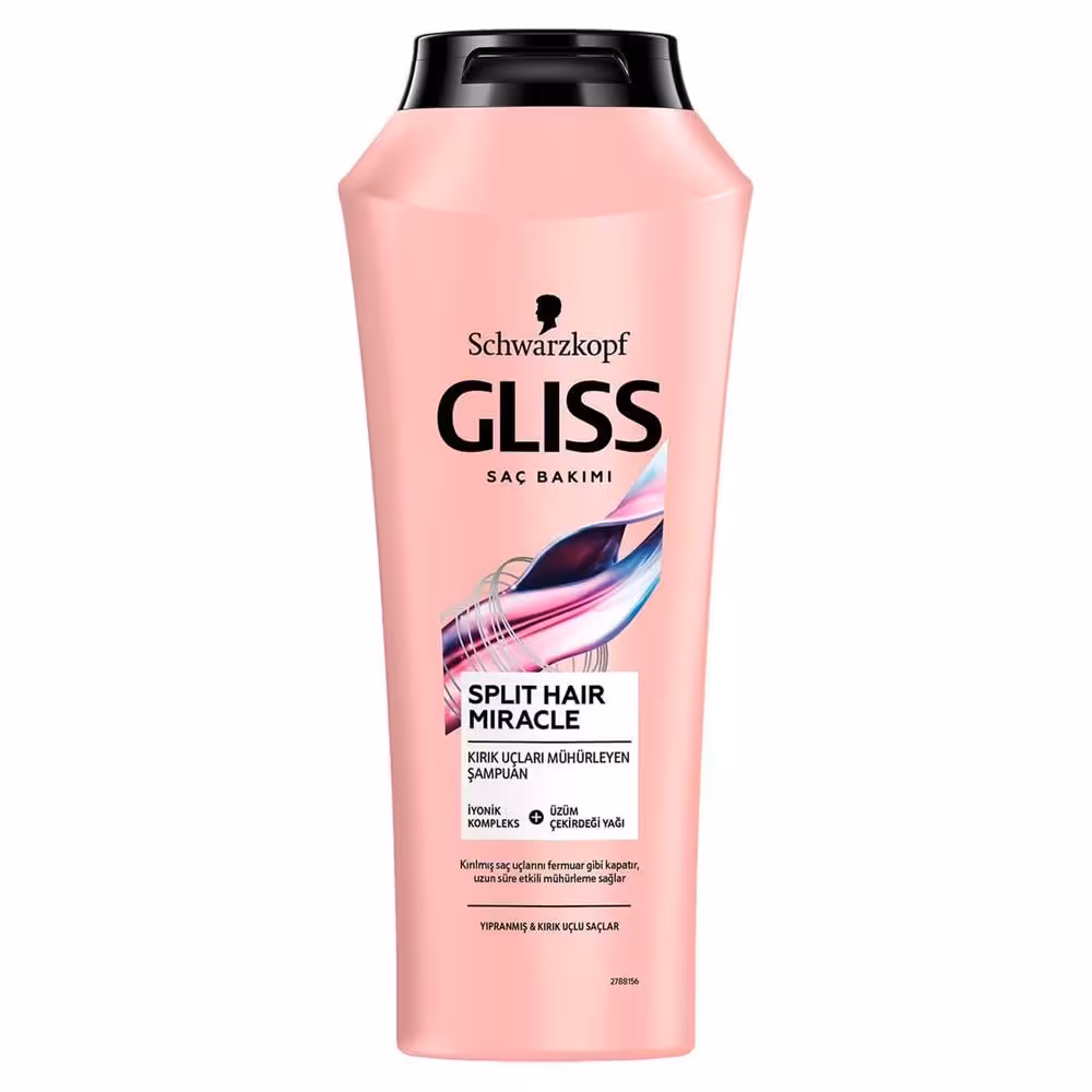 شامپو ضد موخوره گلیس Gliss مدل Split Hair Miracle حجم 500 میل
