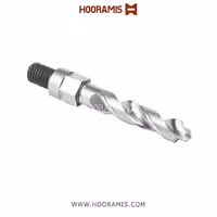 مته اختصاصی نوک دار راستگرد 84*50*10  با شفت پیچدارصاف M10 از جنس HSS-E جهت کار بر روی پروفیلهای uPVC با یا بدون پروفیل گالوانیزه