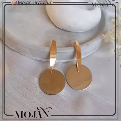 گوشواره برنج و استیل کد854