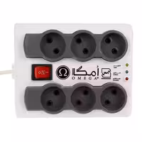 محافظ برق 6 خانه OMEGA 3M P6000