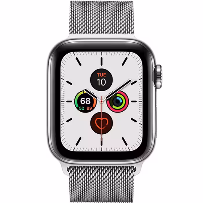سری 5 استیل سلولار مردانه Stainless Steel Case with Silver Milanese Loop - Hiapple.ir
