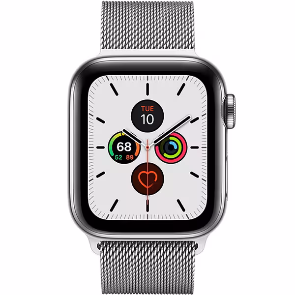 سری 5 استیل سلولار مردانه Stainless Steel Case with Silver Milanese Loop - Hiapple.ir