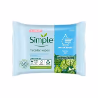 دستمال مرطوب هلندی میسلار سیمپل Simple مناسب برای پوست خشک 20 عددی
