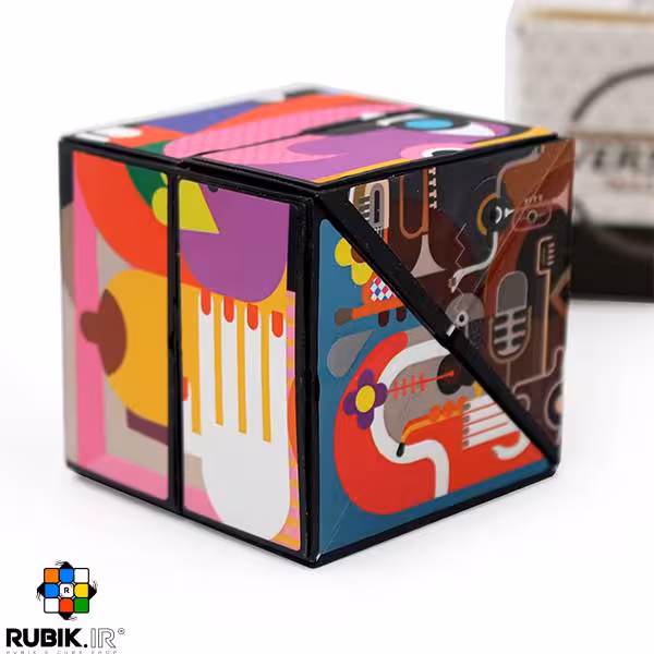 روبیک مربعی مدل تاشو بی نهایت طرح هیولاهای فانتزی
