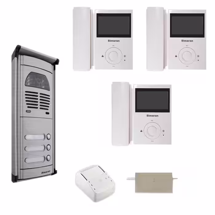 مجموعه دربازکن تصویری سیماران مدل 43FL-VFC3 | چاوه