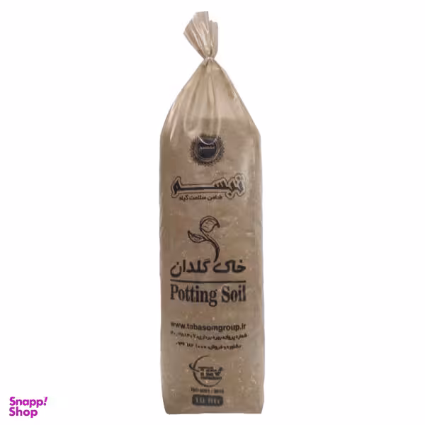 خاک گلدان تبسم مدل استوانه ای حجم 10 لیتری