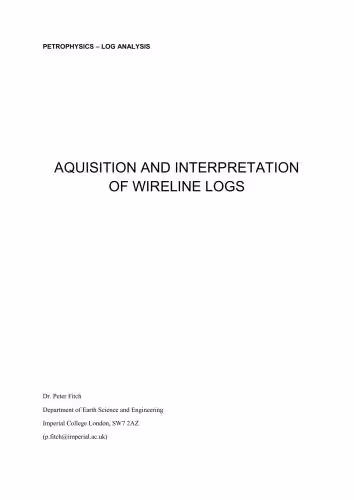 خرید و دانلود نسخه کامل کتاب Acquisition and Interpretation of Wireline Logs