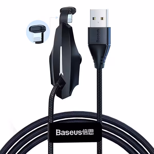 کابل تبدیل USB به لایتنینگ باسئوس گیمینگ مدل CALXA-A01
