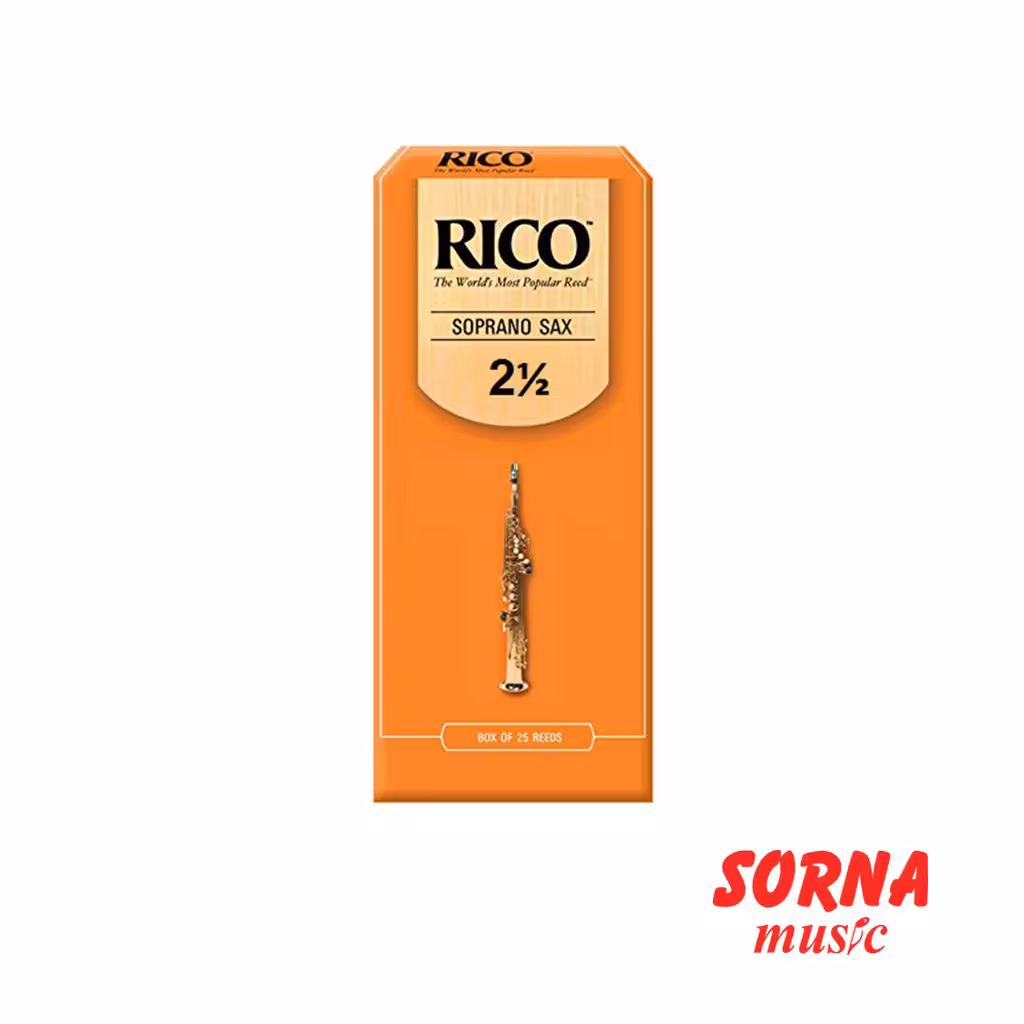قمیش ساکسوفون سوپرانو ریکو (سایز 2/5 ) (یکی از 25 عدد)
