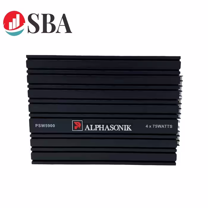 آمپلی فایر خودرو، برند آلفاسونیک، مدل PSW5900