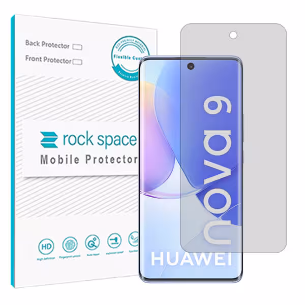 گلس هوآوی nova 9 مدل نانو هیدروژل مات برند راک اسپیس کد S