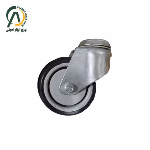 چرخ فروشگاهی بلبرینگی B آلن خور گردان قطر 100 میلی متر