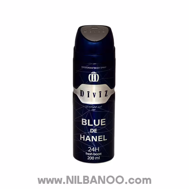اسپری بدن Diviz مدل BLUE DE HANEL