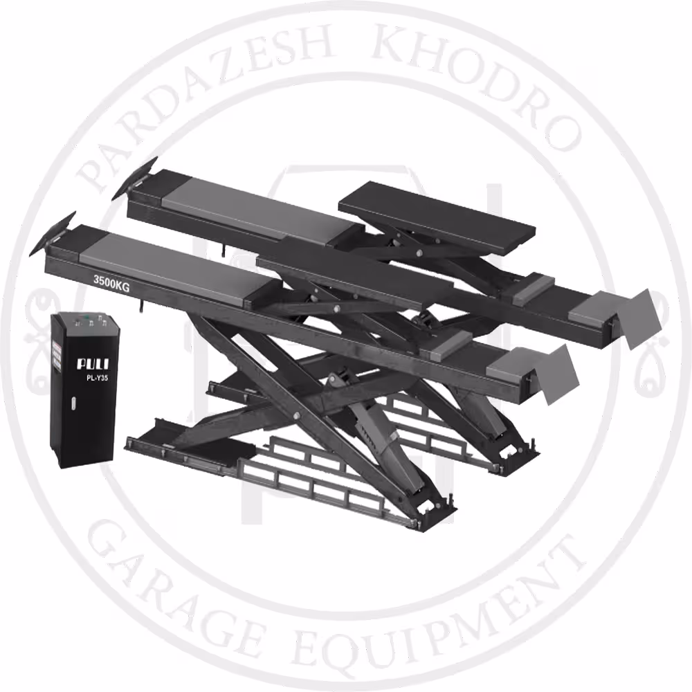 جک قیچی دوبل روکار پولی