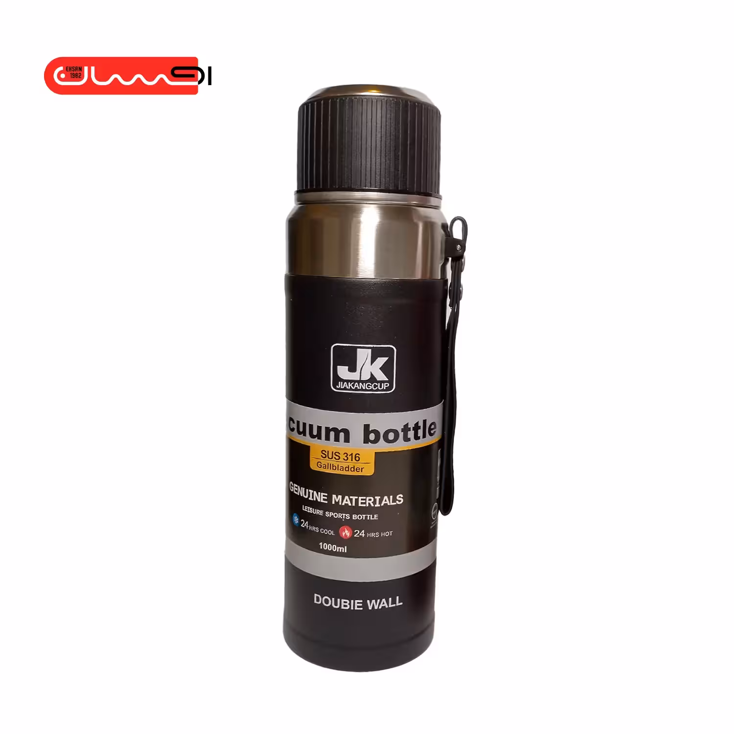 فلاسک استیل دو جداره ی1000 میل کد 13 – 1549