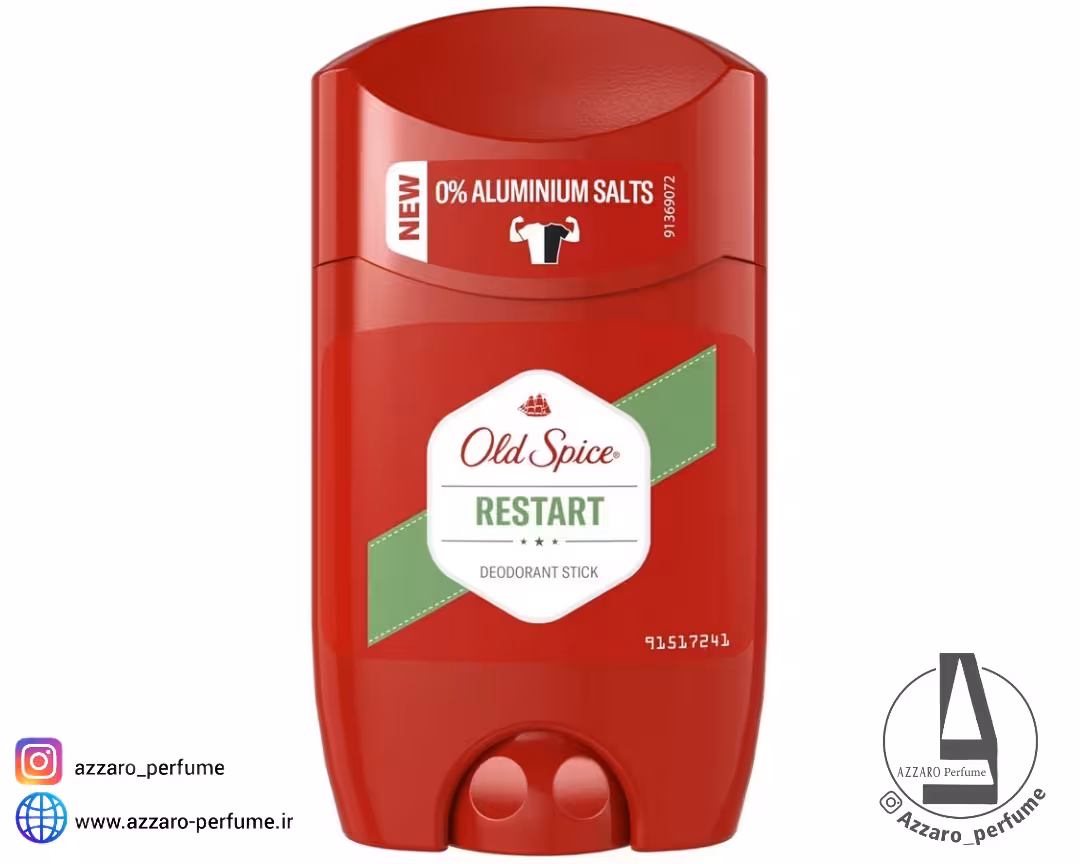 مام استیک اولد اسپایس مدل ریستارت Old Spice Restart حجم 50 میل