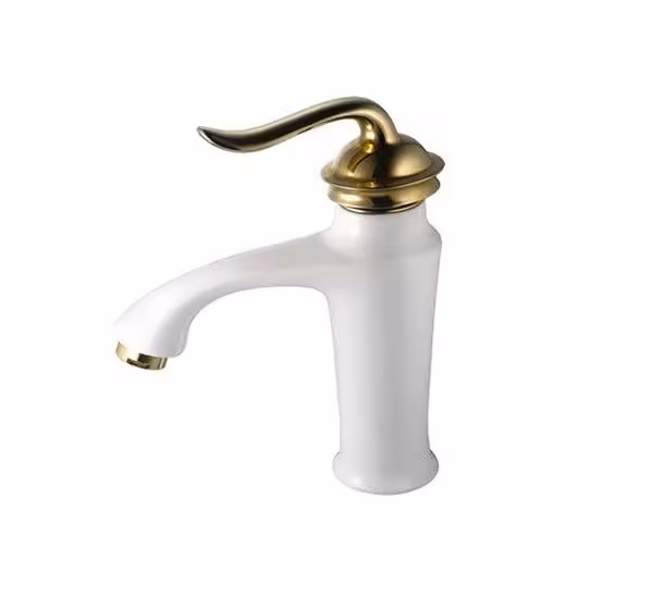 شیر روشویی اوج امپریال سفیدطلا