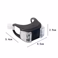 ست چراغ جلو و عقب دوچرخه مدل HL-009 باتری خور