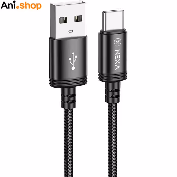 کابل تبدیل USB به Type-C نکسا مدل L20 طول 1 متر