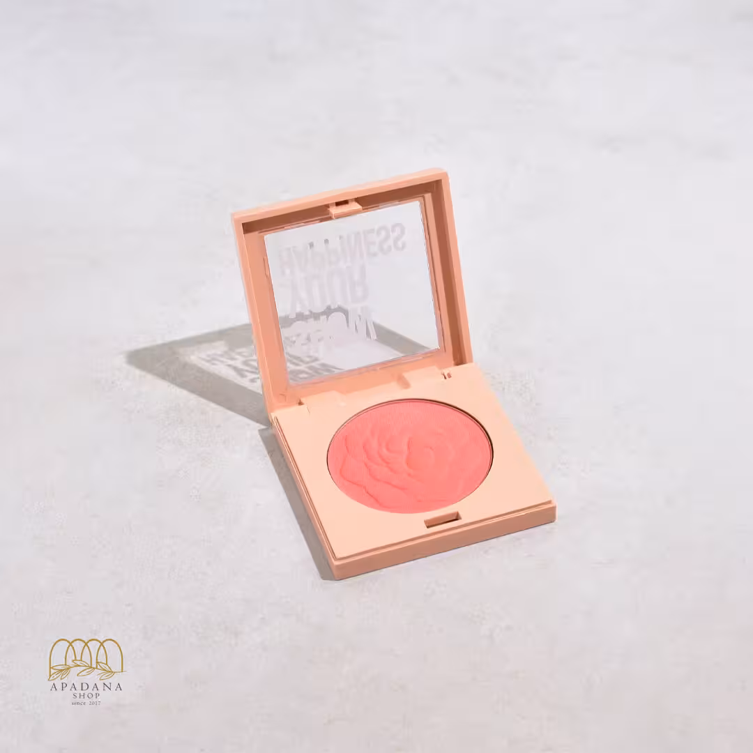 رژگونه تک رنگ پاستل مدل Show Your Happiness شماره 202