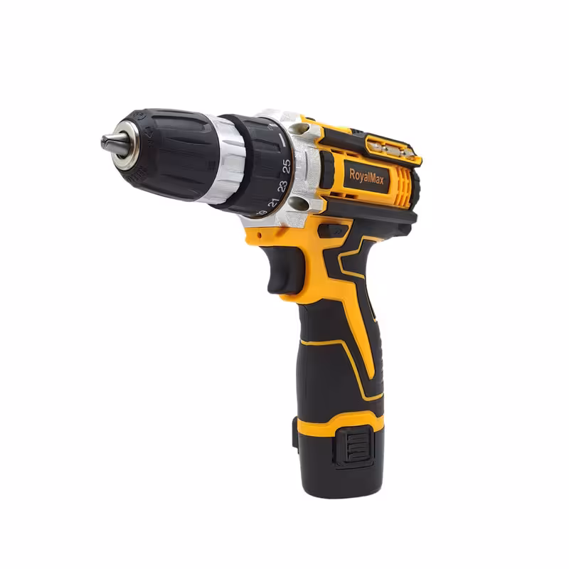 دریل پیچ گوشتی شارژی صنعتی رویال مکس مدل DW18V | کالا مکس