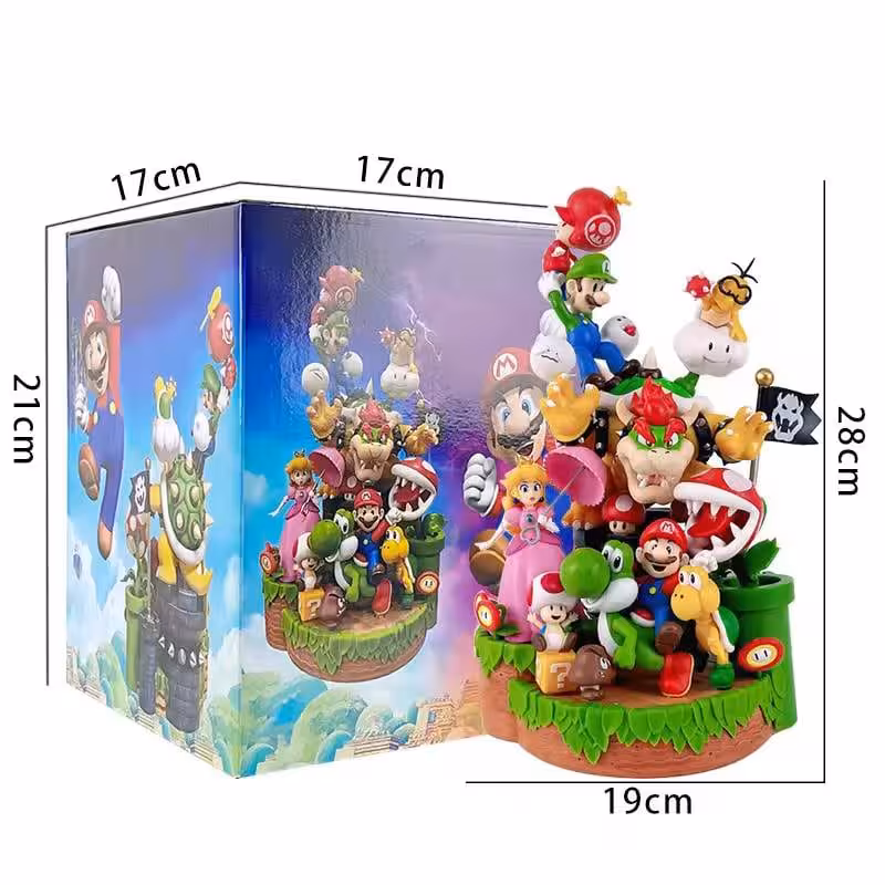 اکشن فیگور خانواده ماریو Super Mario