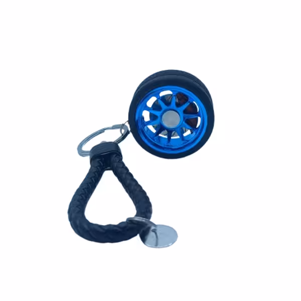 جاسوئیچی طرح رینگ فلزی آبی