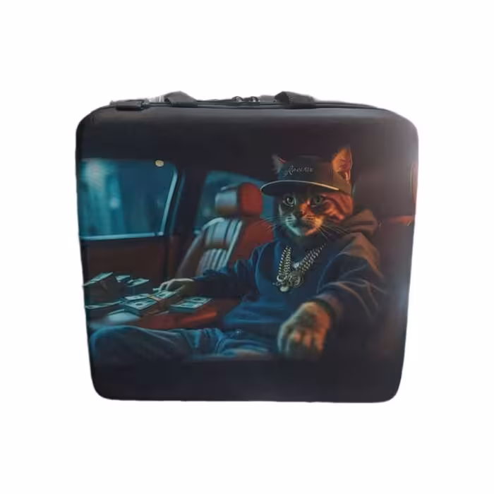 کیف پلی استیشن 4 اسلیم طرح گربه