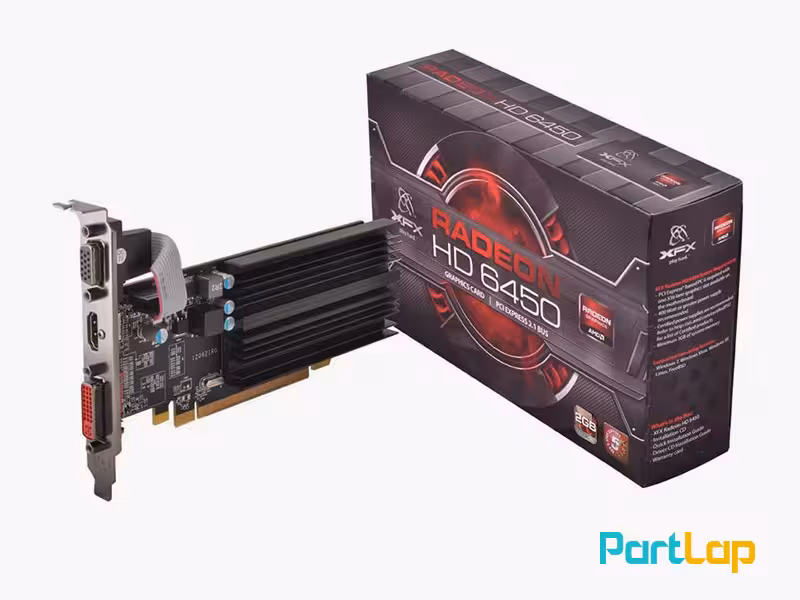 کارت گرافیک ایکس اف ایکس AMD Radeon HD 6450 ظرفیت 2GB
