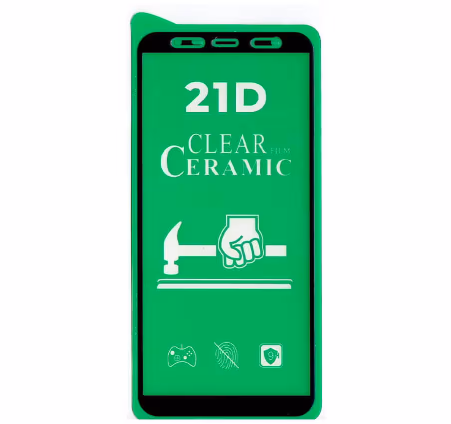 گلس سرامیکی براق سامسونگ A750/J6 Plus/J4 Plus/A6 Plus/A8 Plus/J8