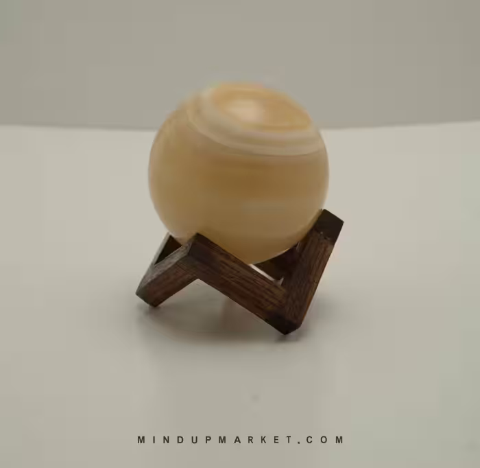 گوی مرمر چراغ خواب کد 10