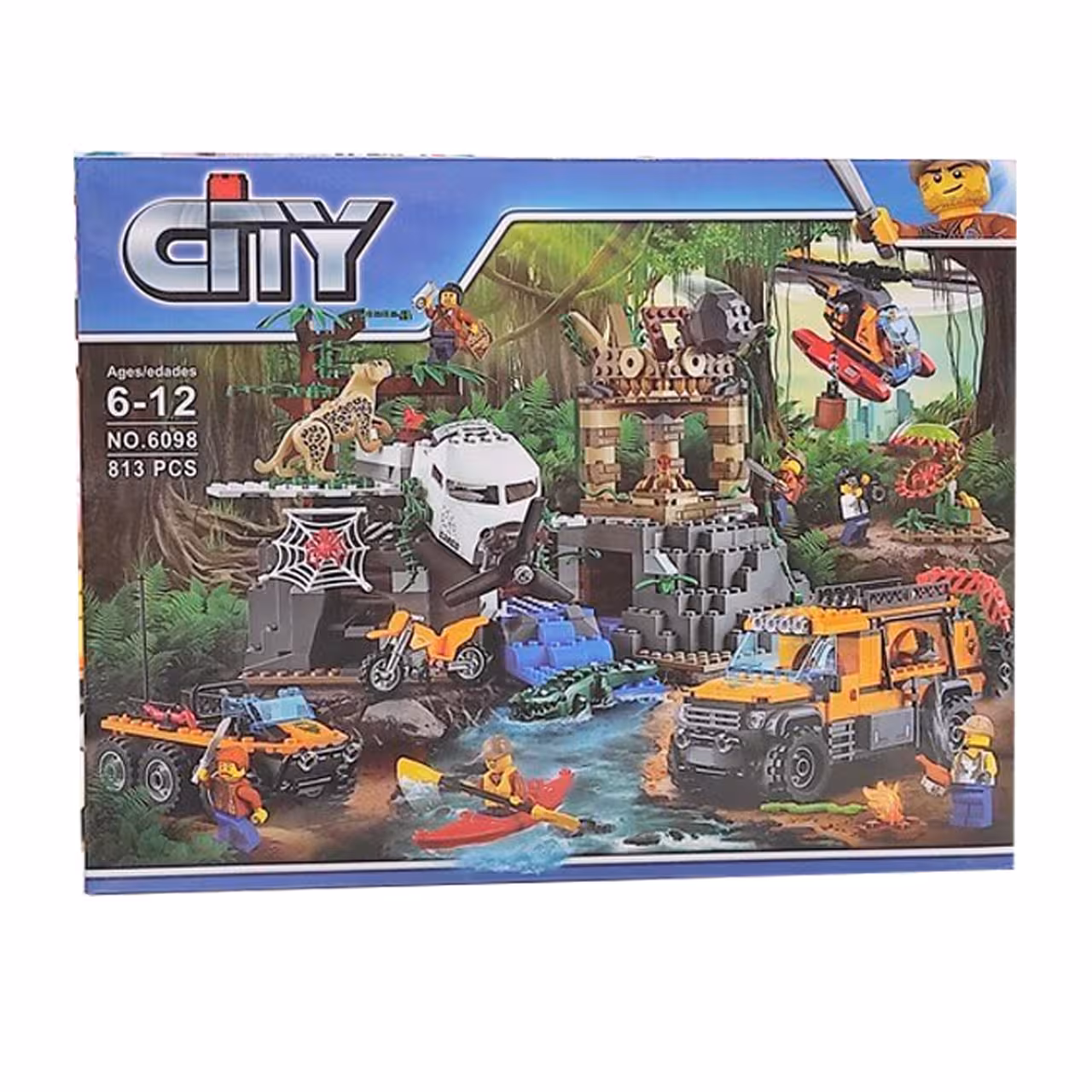ساختنی لگو سری City مدل جنگل 813 قطعه