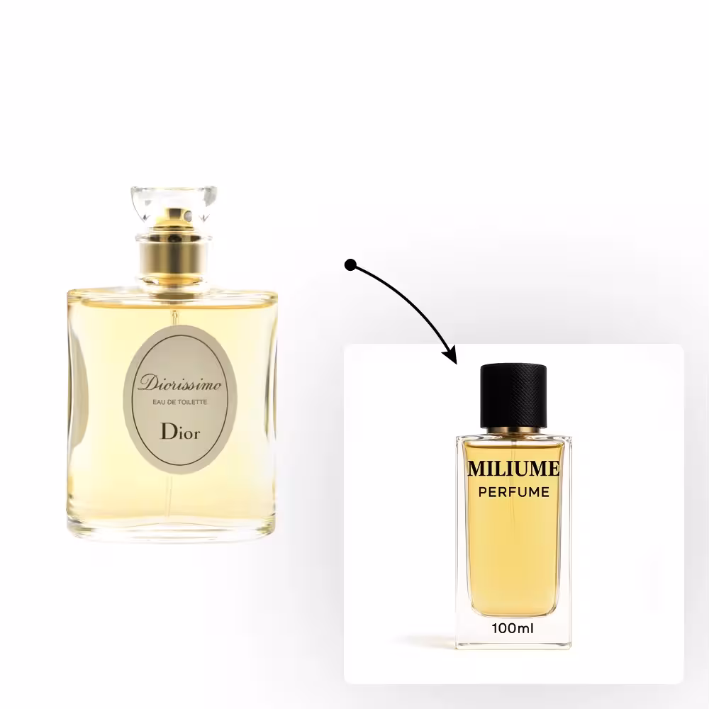 اسانس عطر Dior Diorissimo برند RenneTouch - کد 1535 - دیور دیوریسیمو 100ML - میلیوم پرفیوم