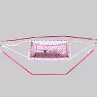 گهواره سنتی مهتاب سایز کوچک.صفر تا یک سال،طرح های دخترانه